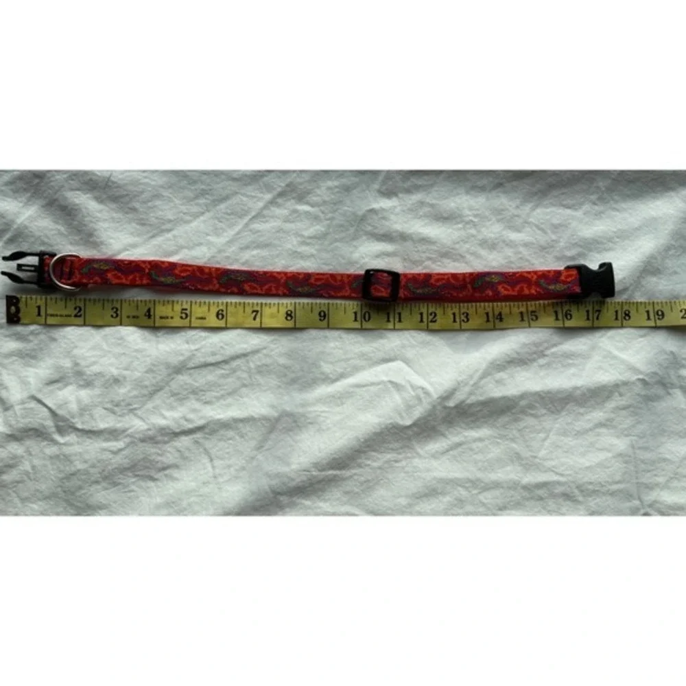 Lupine Pet Dog Collar Ghecko -‎ 3/4 Inch width NWOT